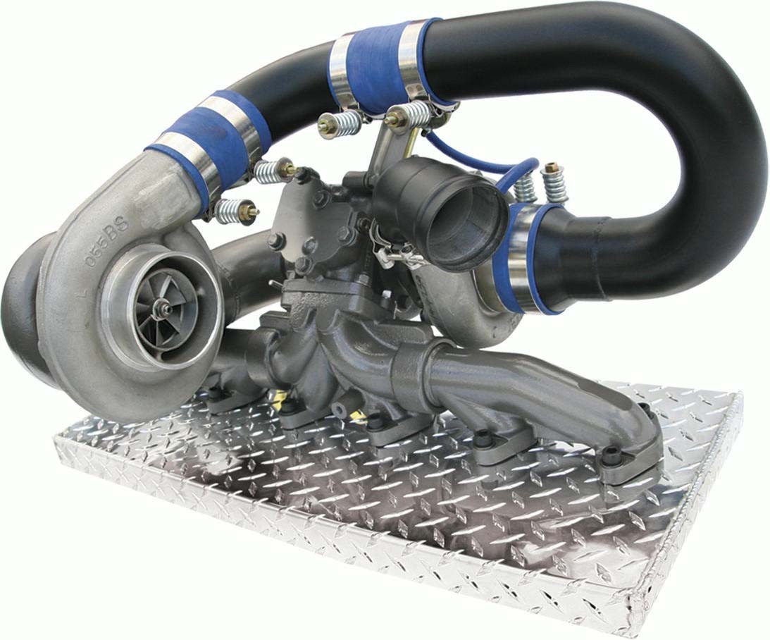 1045325 BD Diesel Super B Twin Turbo Upgrade Kit for Dodge 24V Cummins