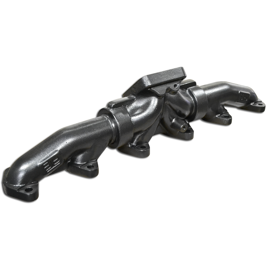 2049432218 ATS Pulse Flow Wide Flange T4 Exhaust Manifold 1998.5-2002 Dodge 5.9L 24V Cummins