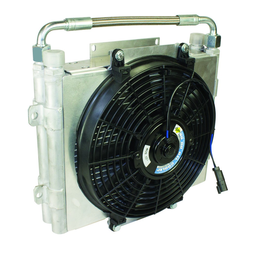 1300601-DS BD Diesel Xtrude Transmission Cooler Double Stacked 