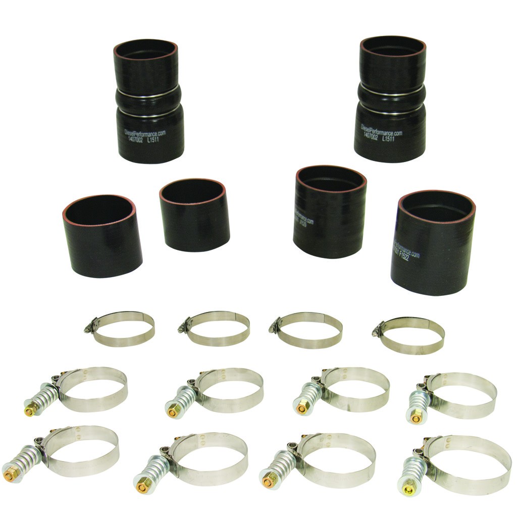 1047030 BD Diesel Intercooler Hose and Clamp Kit for 1999.5-2003 Ford 7.3L Powerstroke 