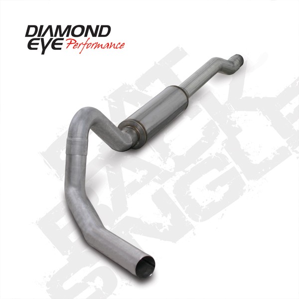K4354A Diamond Eye Cat Back Exhaust System for Ford 6.0L Powerstroke 