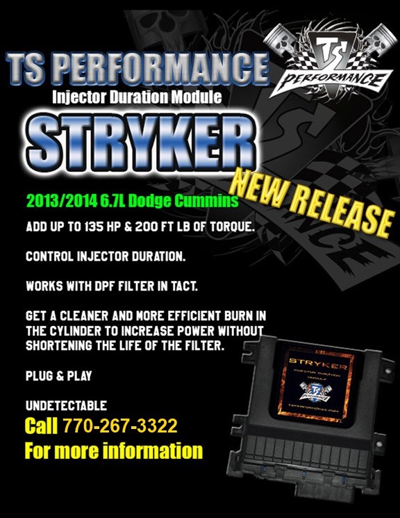 1290307 TS Performance STRYKER Injector Duration Module for Dodge 6.7L Cummins