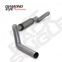 K5126A Diamond Eye Cat Back Single Exhaust System for LBZ Duarmax