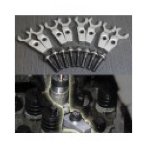 PDM-08377 Industrial Injection LB7 Duramax Billet Injector Hold Down Kit with ARP Bolts